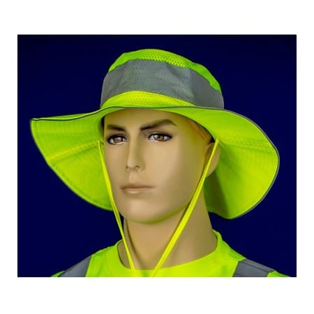 Old Toledo Brands Hi Visibility Ranger Hat With Perimeter Insect Guard, Yellow, S/M,  UHV503-S/M